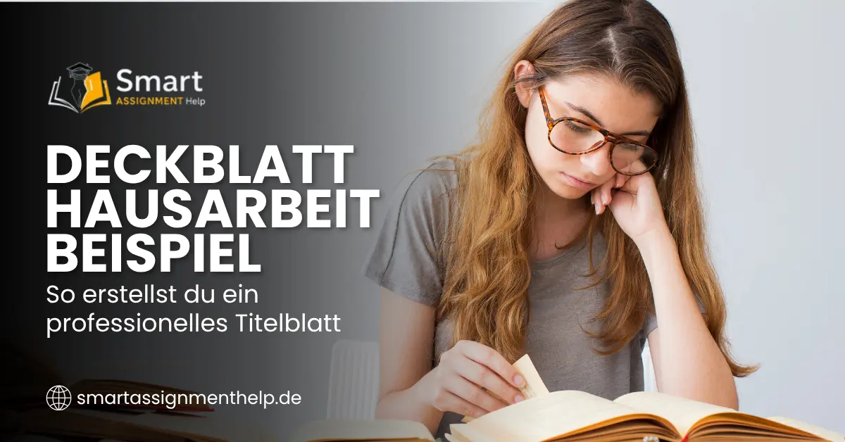 Deckblatt Hausarbeit Beispiel (1) Deckblatt Hausarbeit Beispiel