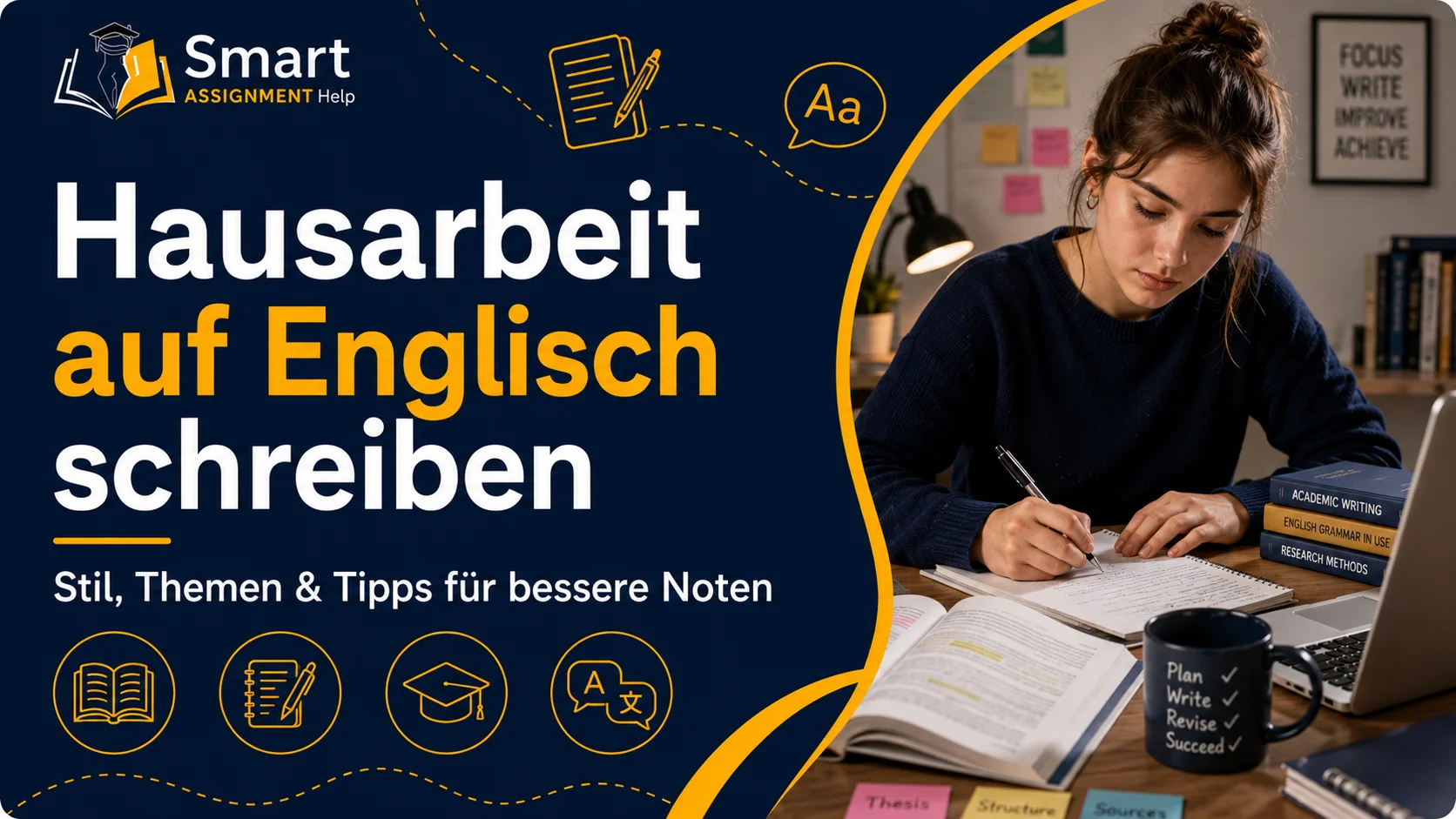 Hausarbeit auf Englisch schreiben